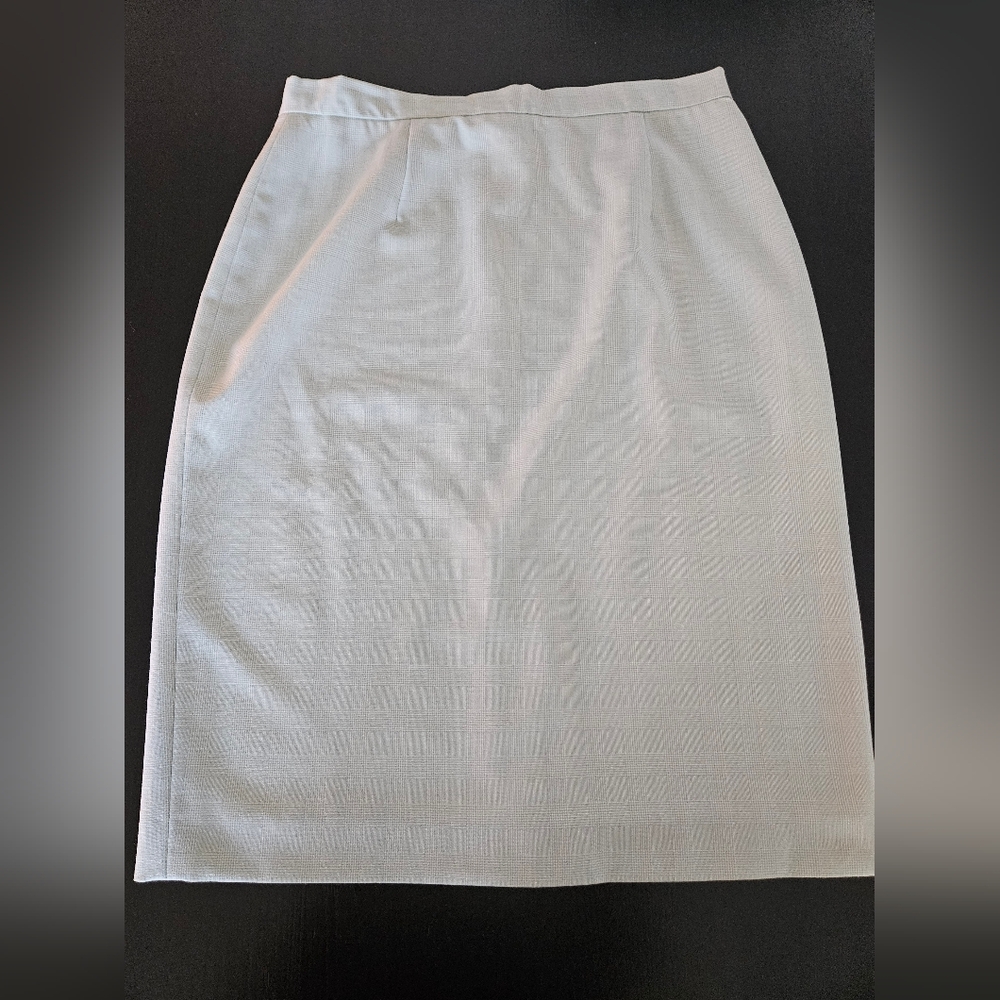 Vintage Brooks Brothers Womens Size 12 Mint Green Pencil Skirt With Lining